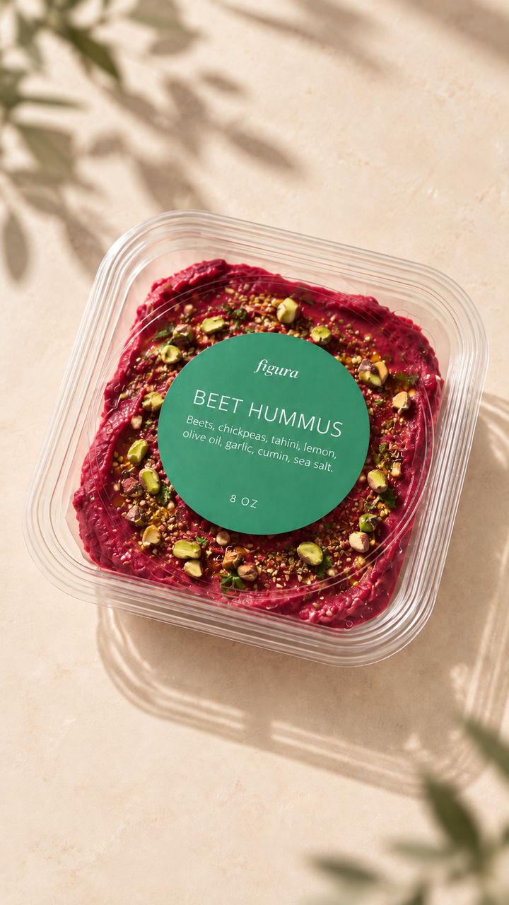 Beet hummus